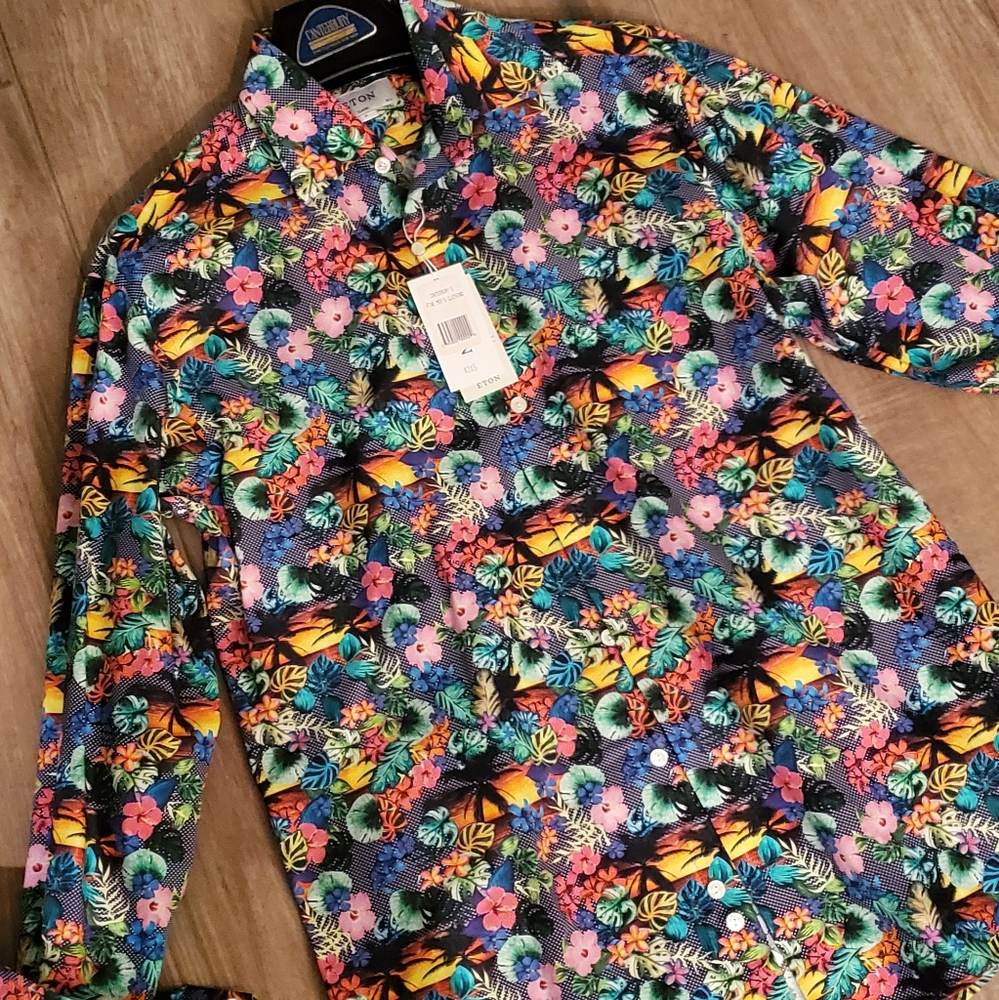 ETON floral shirt